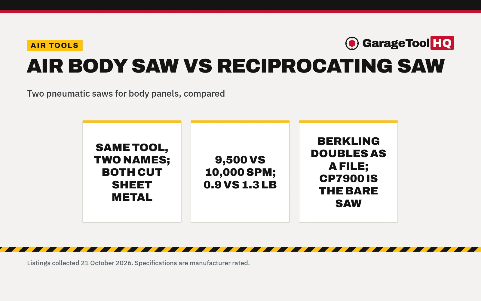 Air Body Saw vs Reciprocating Saw (2026): Which to Buy