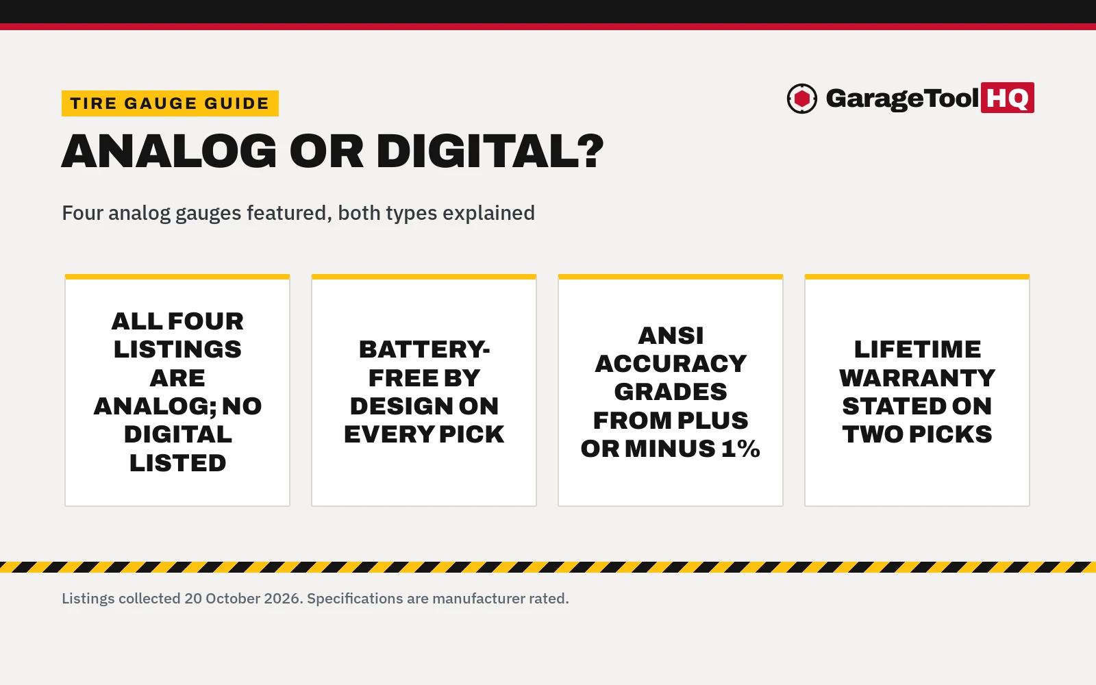 Analog vs Digital Tire Gauge: Which One Should You Buy?