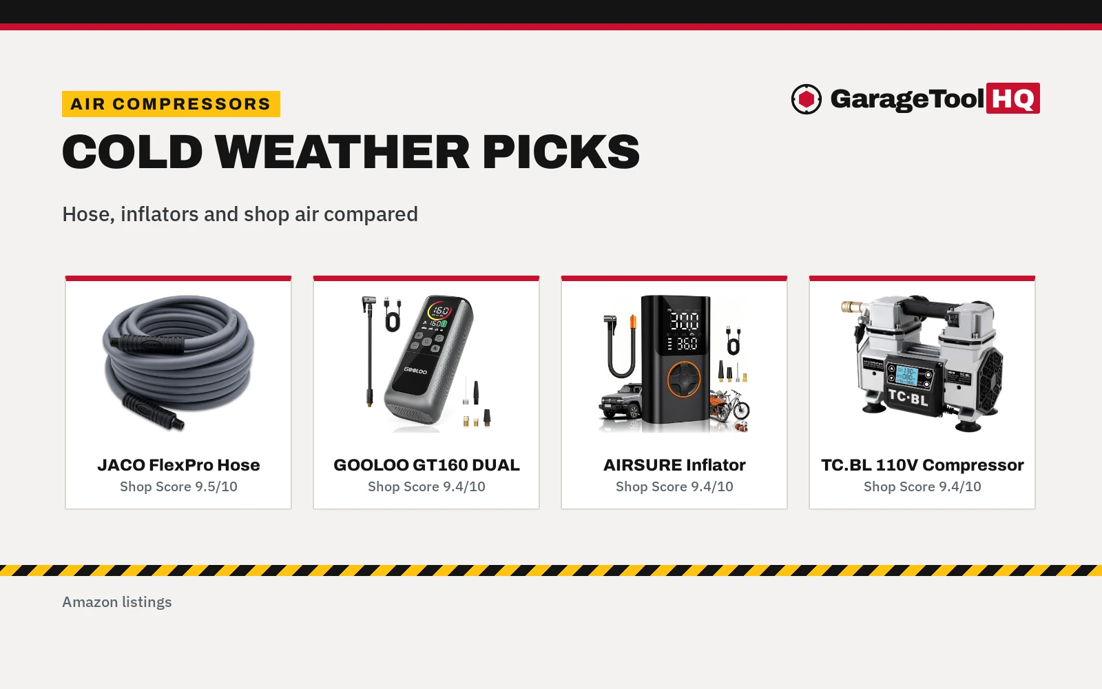 Best Air Compressor for Cold Weather (2026): 4 Picks