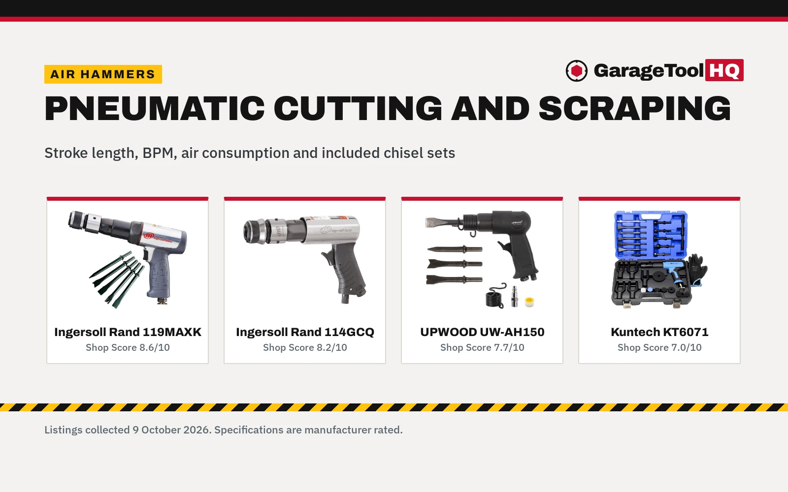 Best Air Hammer: 5 Pneumatic Hammers Compared