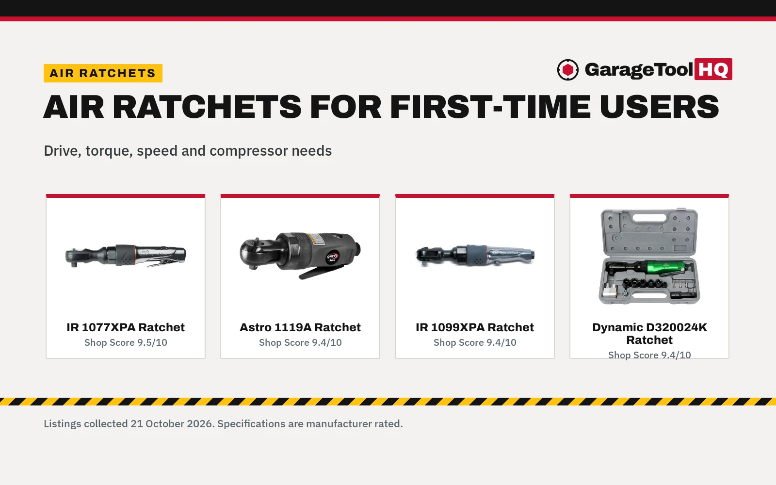 Best Air Ratchet for Beginners (2026)