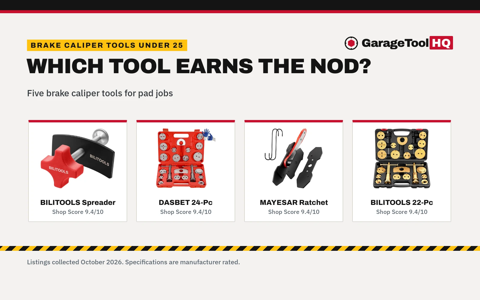 Best Brake Caliper Tool Under 25 (2026): 5 Picks