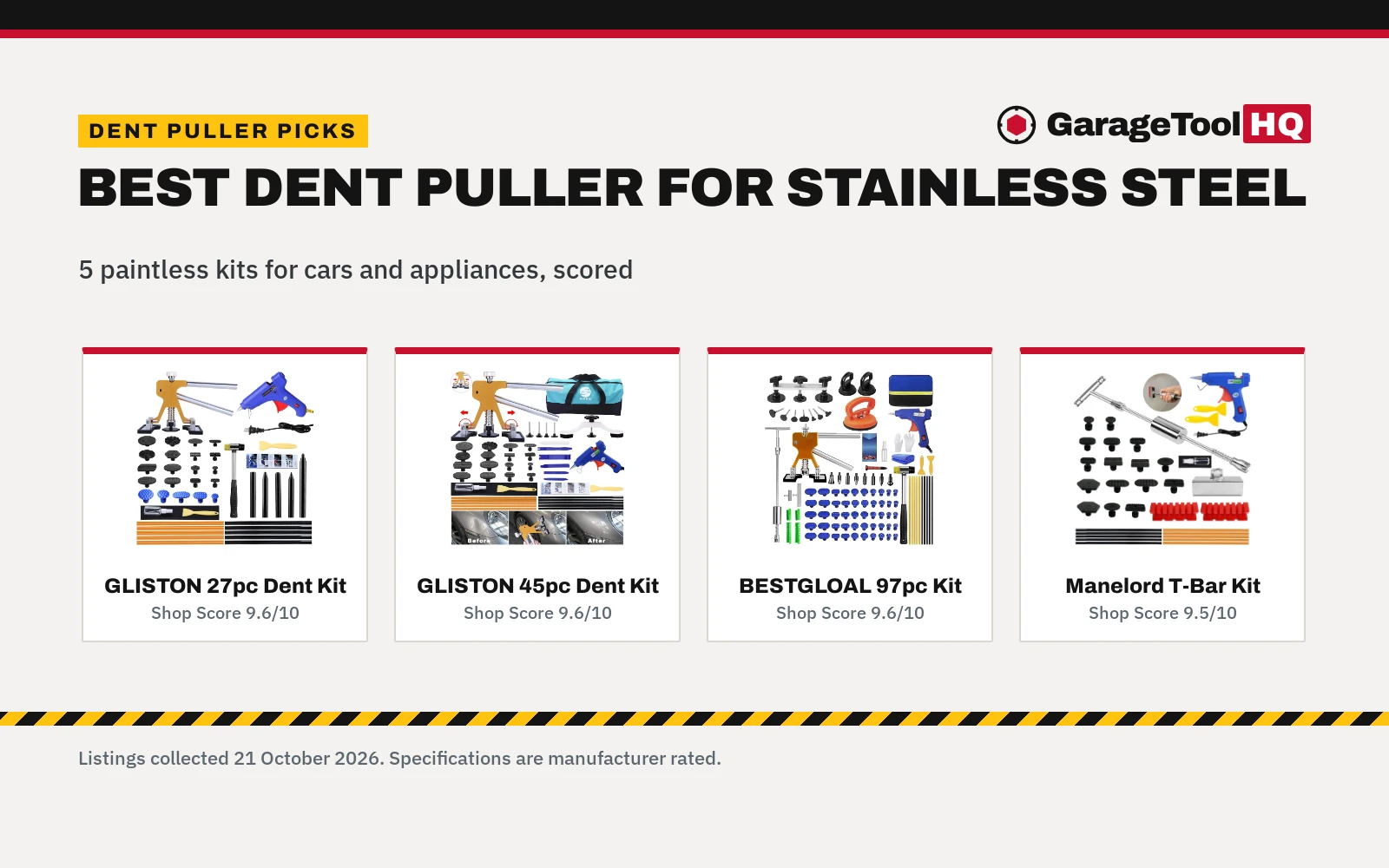 Best Dent Puller for Stainless Steel (2026): 5 Picks