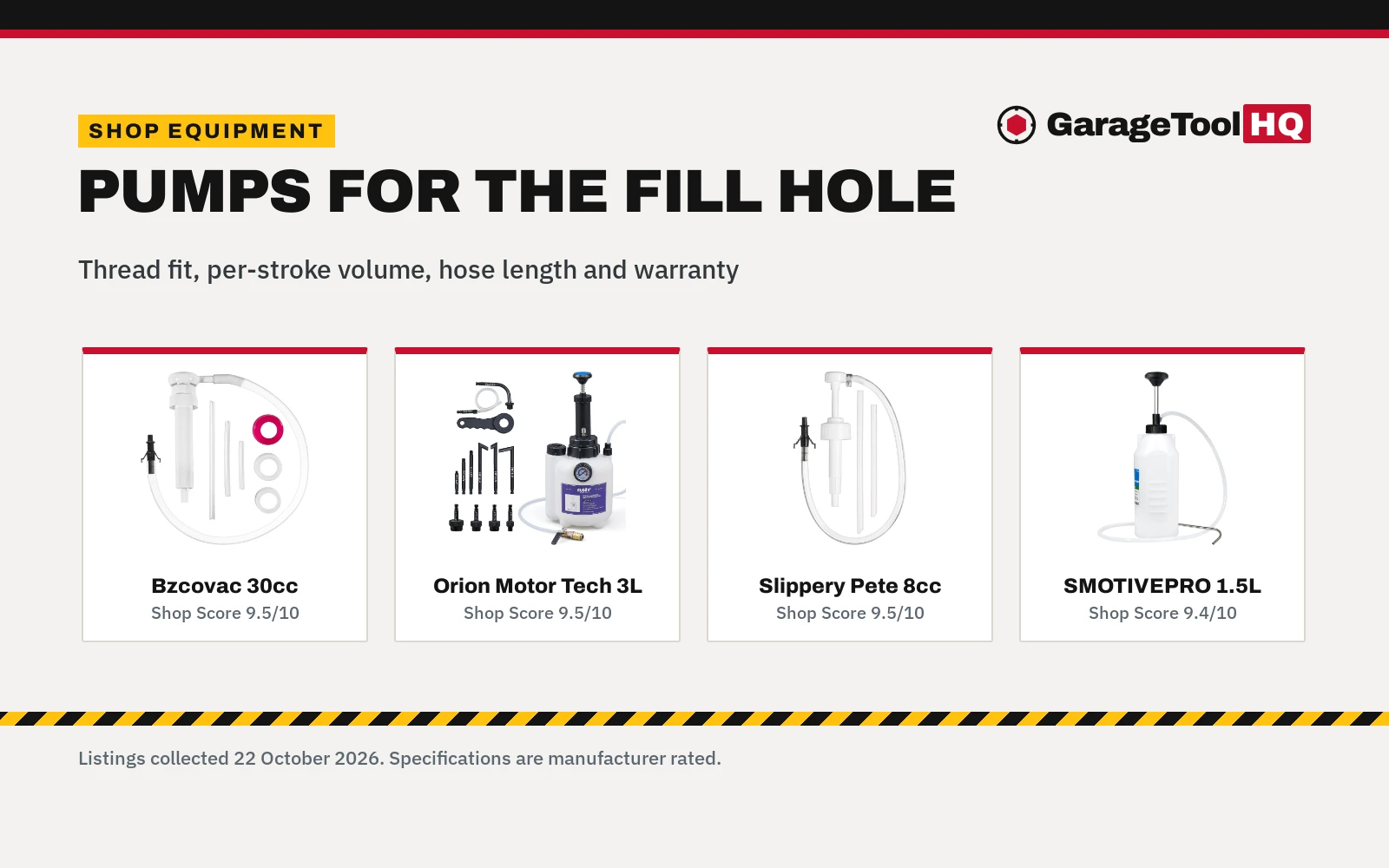 Best Fluid Transfer Pump for Gear Oil (2026): 5 Fill-Hole Picks