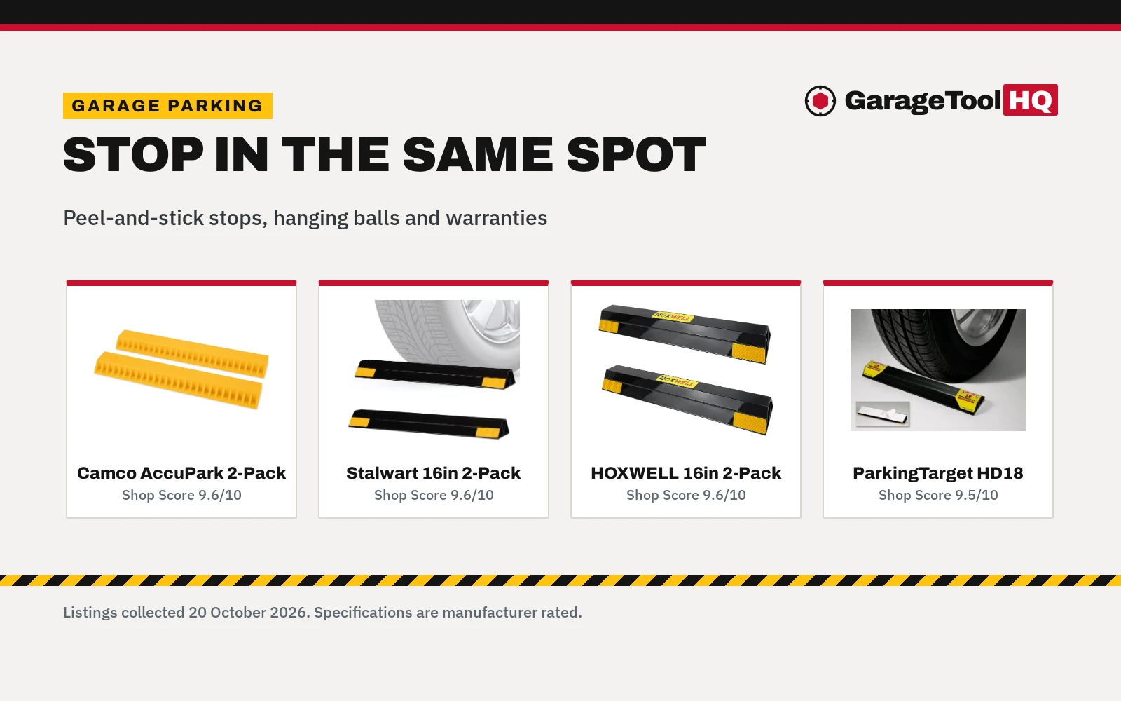 Best Garage Parking Aid Under $30 (2026): 5 Picks Compared