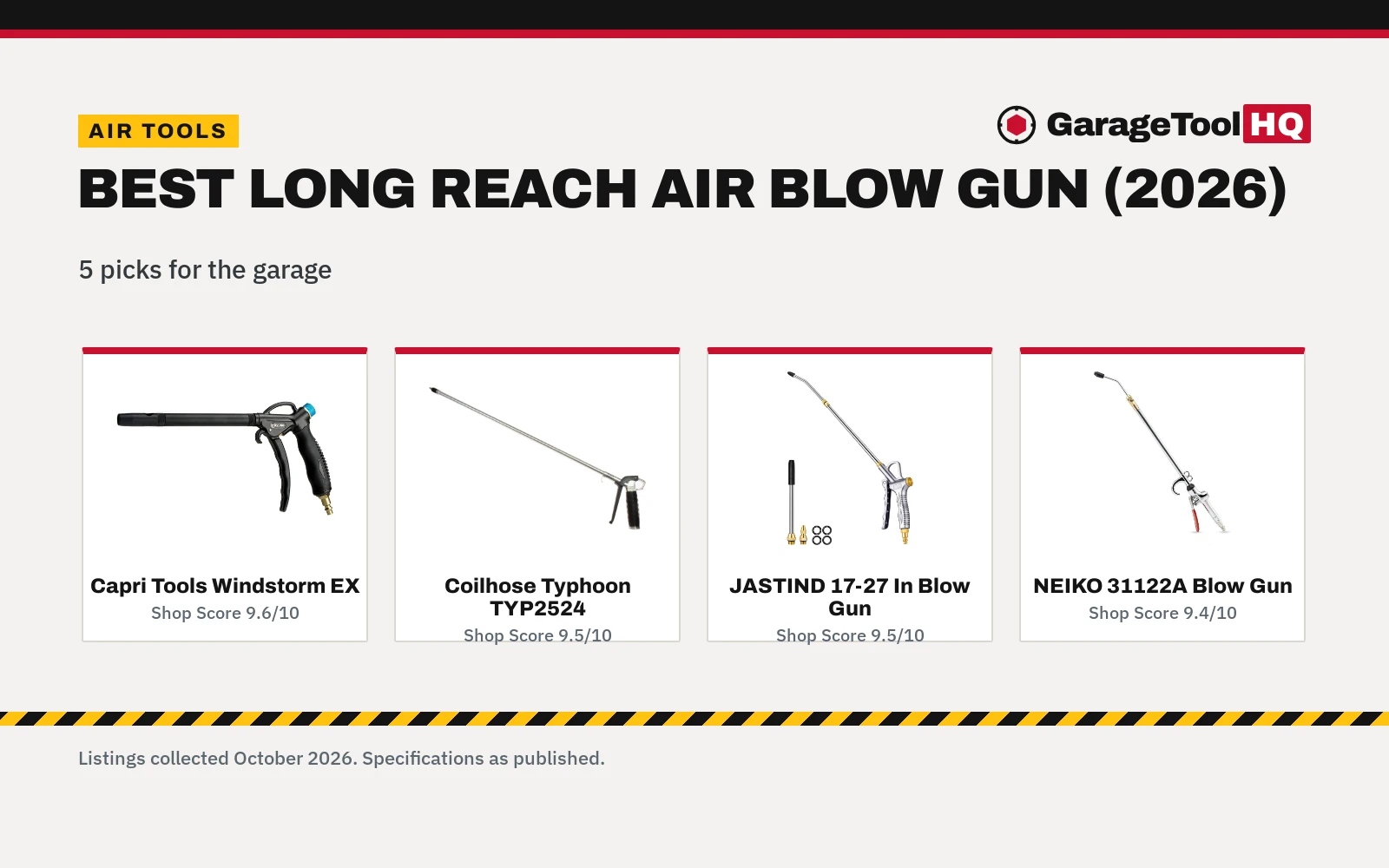 Best Long Reach Air Blow Gun (2026): 5 Picks