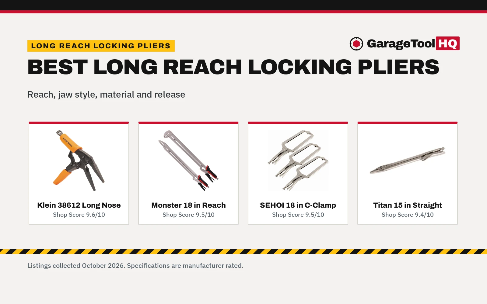 Best Long Reach Locking Pliers (2026)