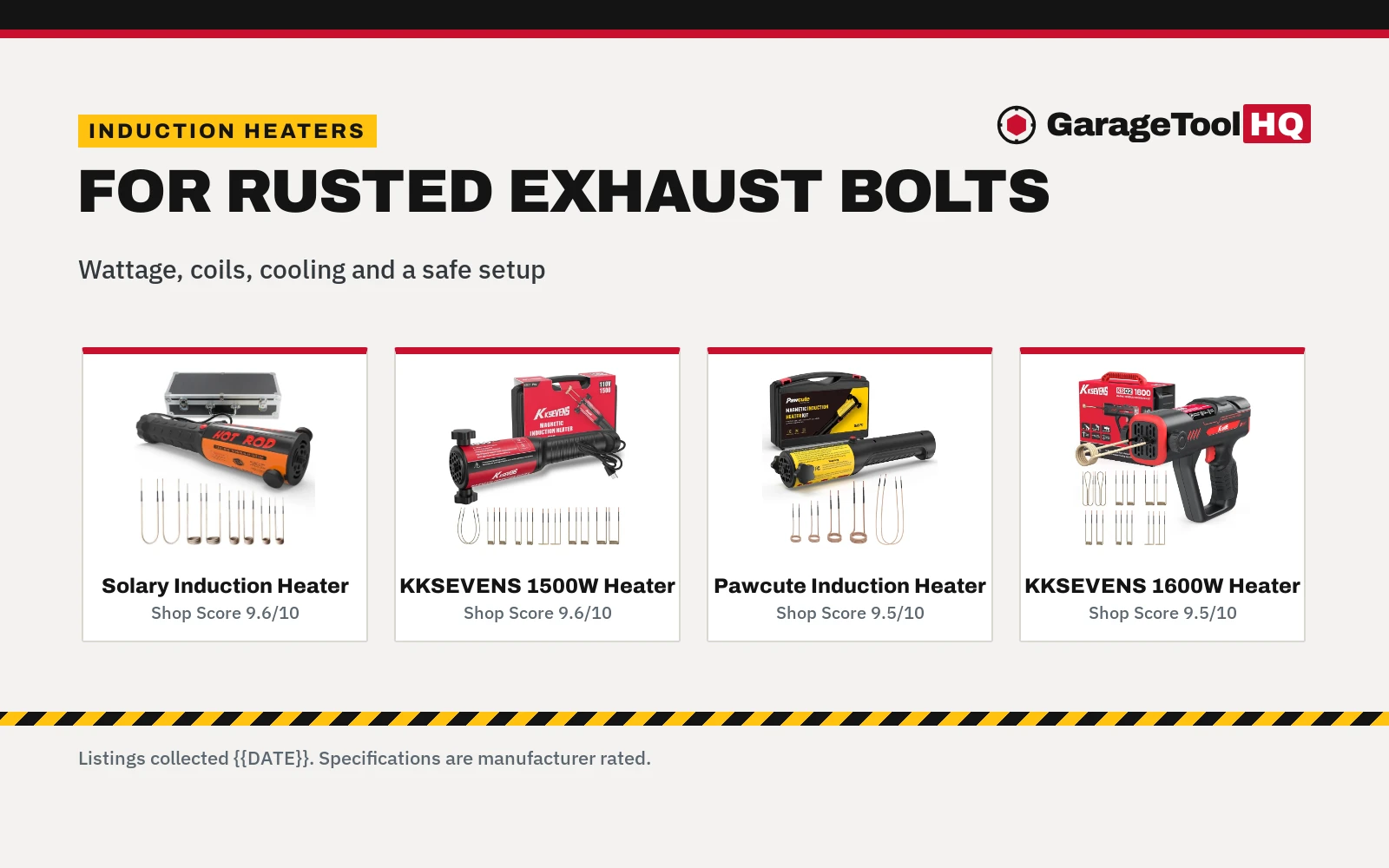 Best Magnetic Induction Heater for Exhaust Bolts (2026)