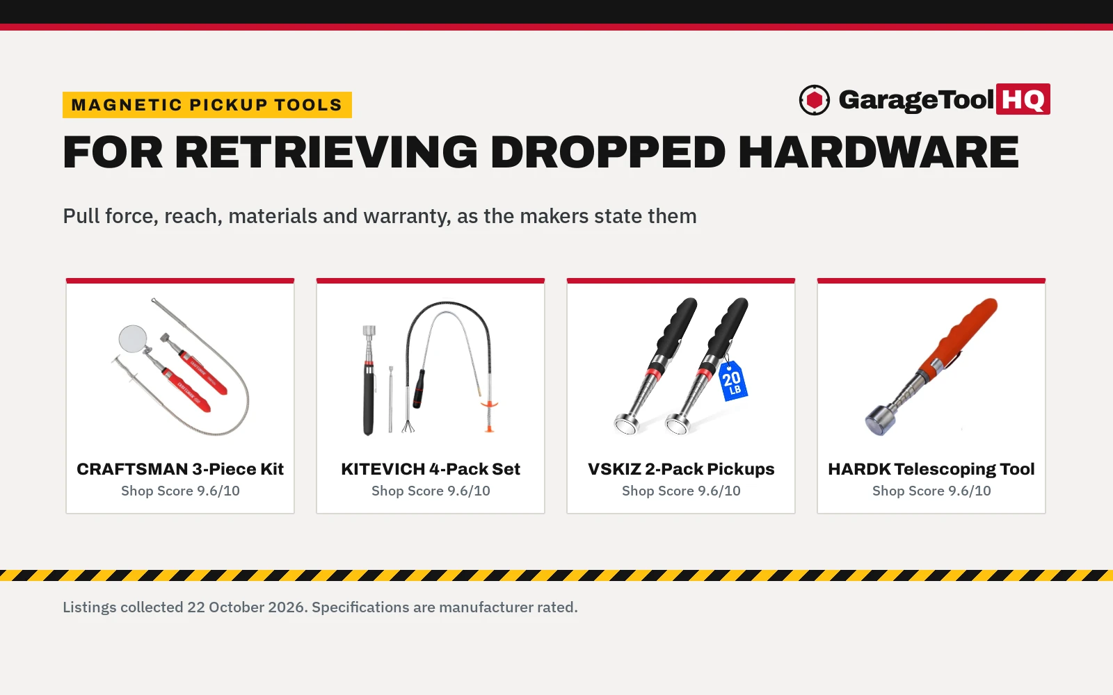 Best Magnetic Pickup Tool for Mechanics (2026)