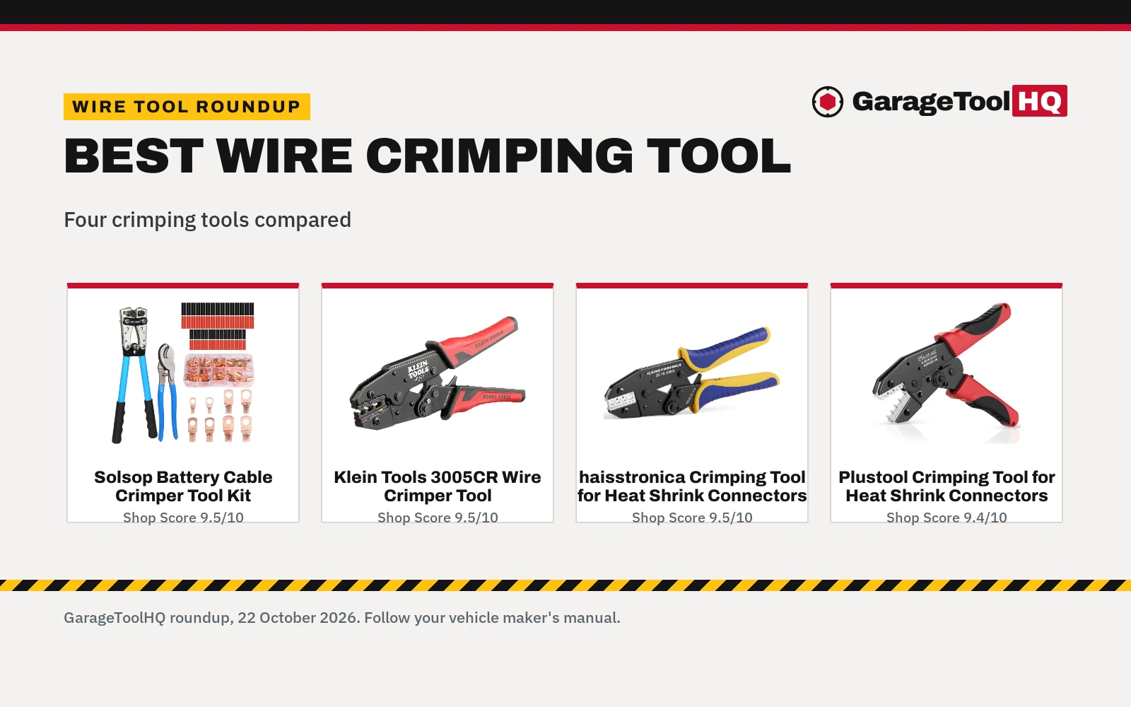 Best Wire Crimping Tool (2026)