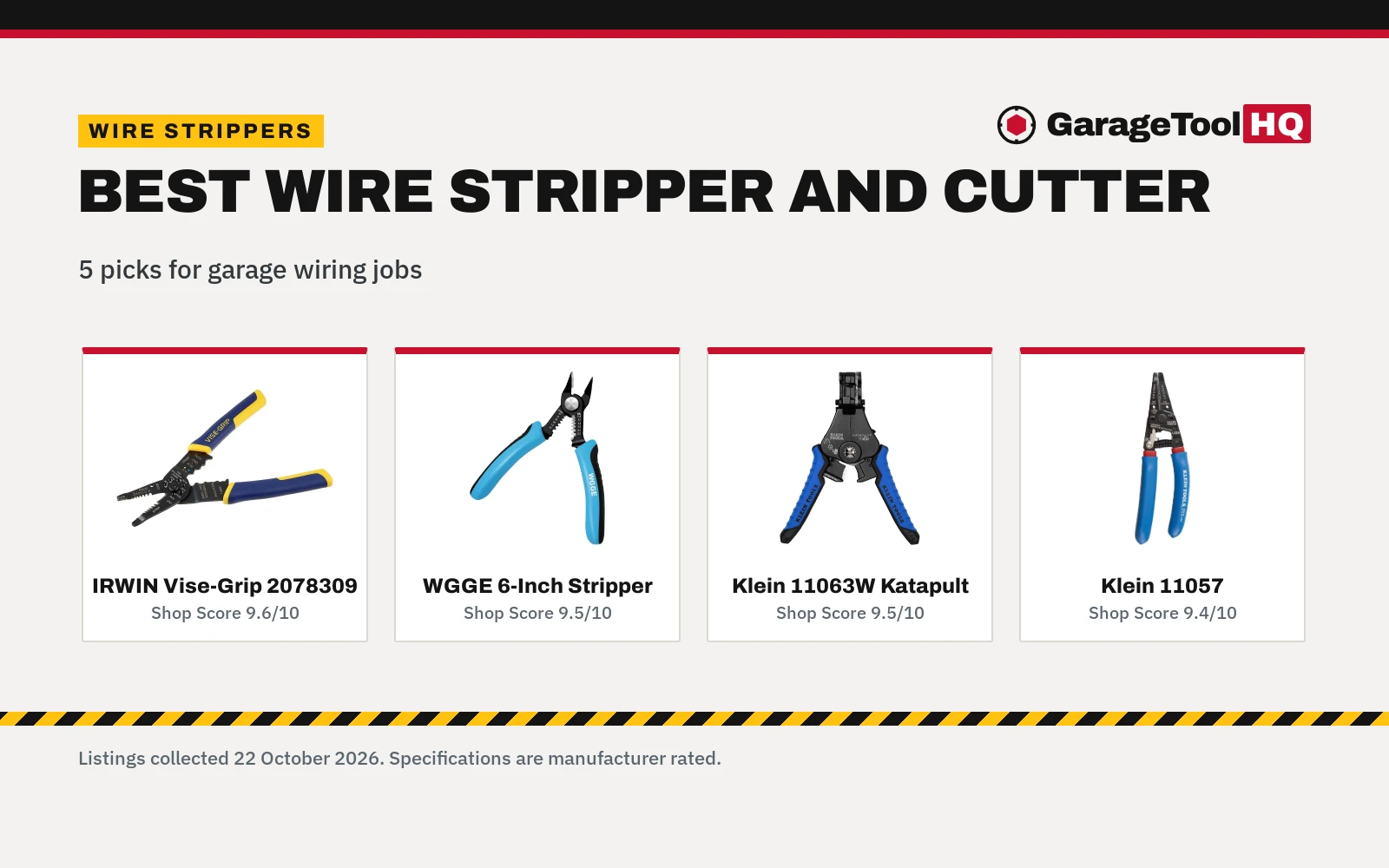 Best Wire Stripper and Cutter (2026): 5 Picks Compared