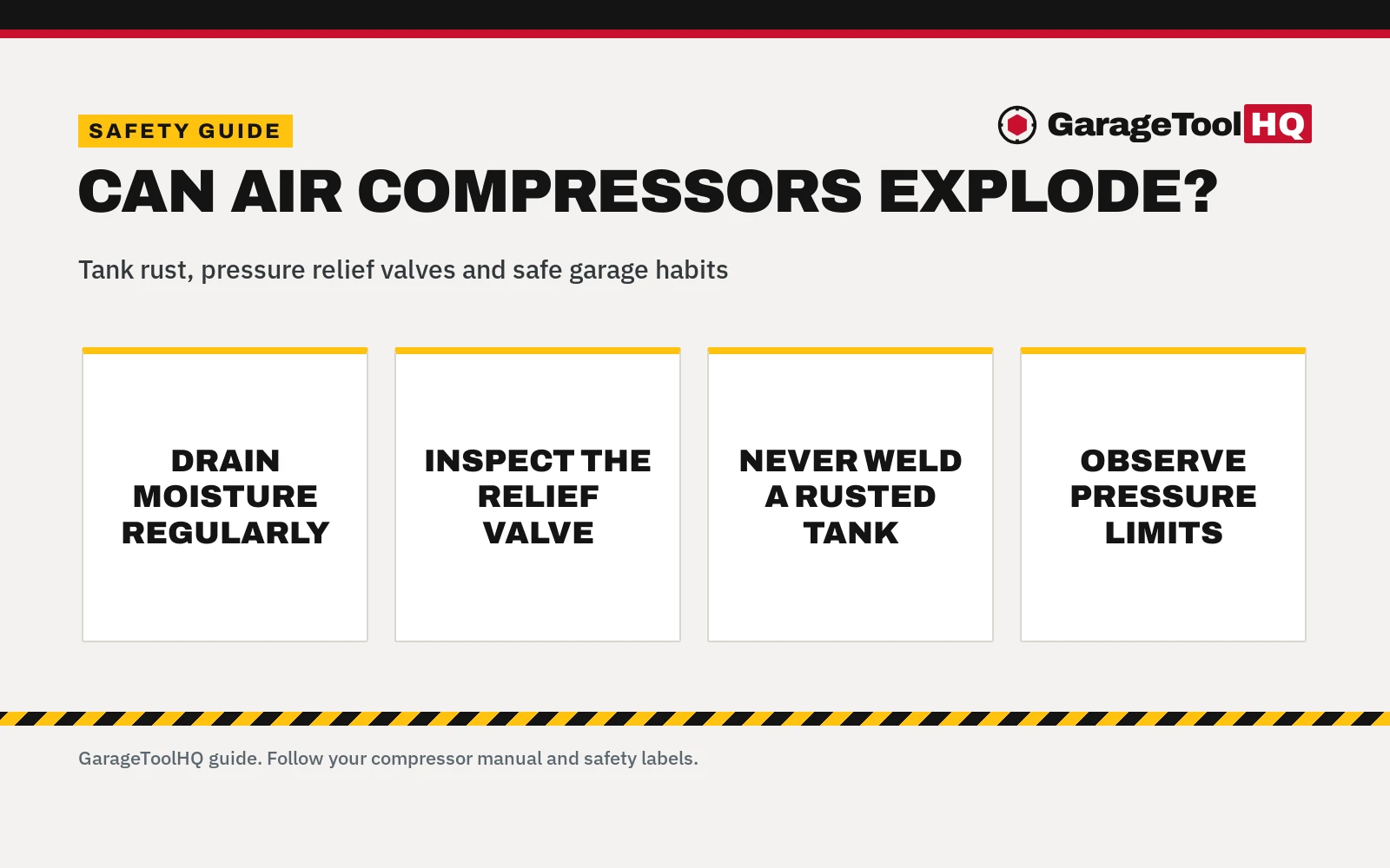 Can Air Compressors Explode? What You Need to Know