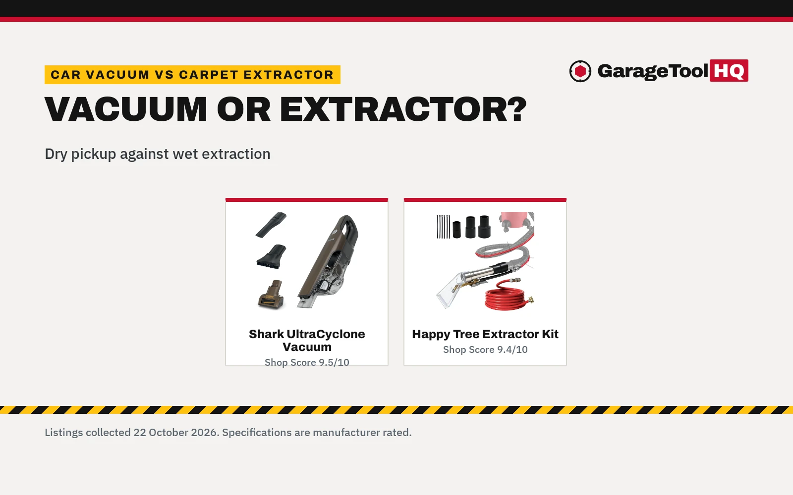 Car Vacuum vs Carpet Extractor: Which One Should You Buy?