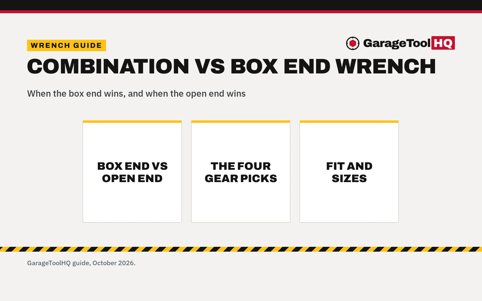 Combination vs Box End Wrench: Which One Should You Buy?