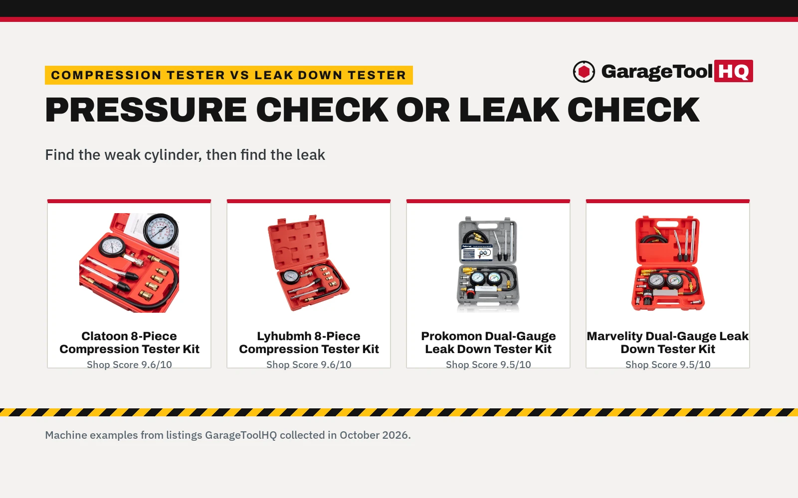 Compression Tester vs Leak Down Tester: Which One Should You Buy?