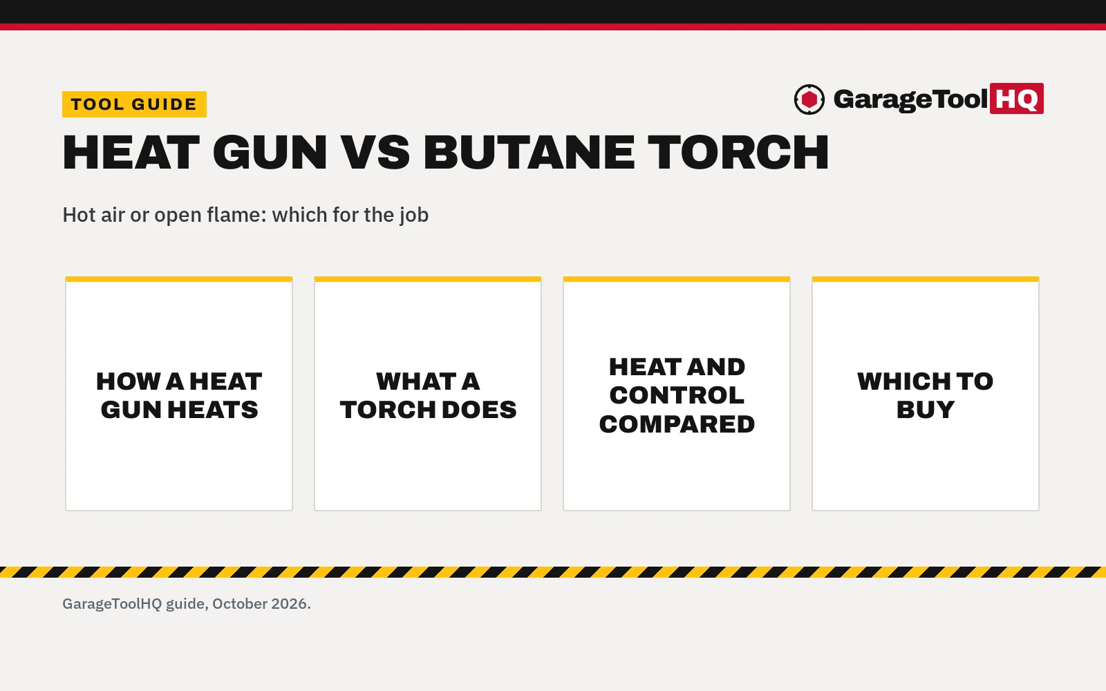 Cordless Heat Gun vs Butane Torch: Which One Should You Buy?