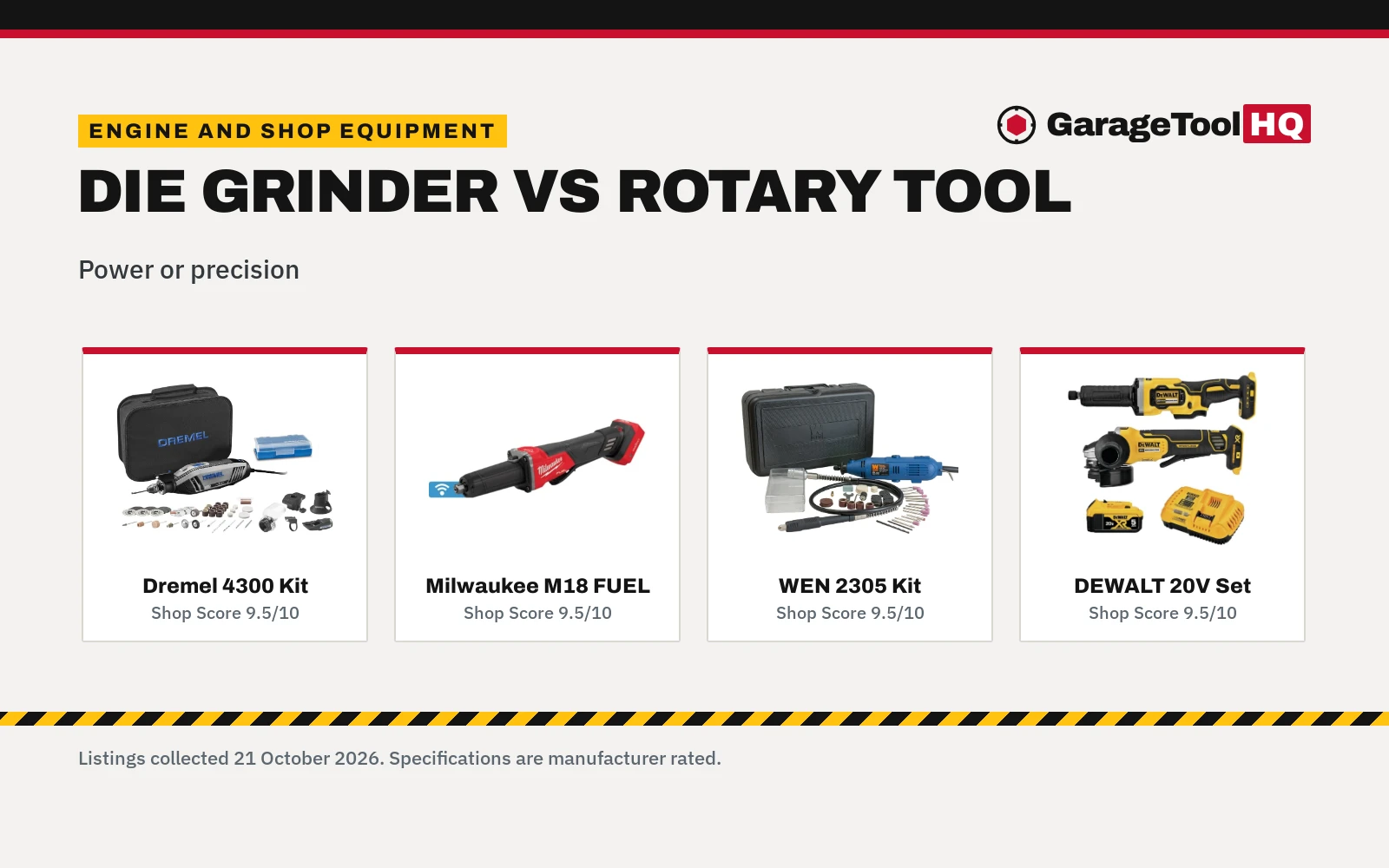 Die Grinder vs Rotary Tool: Which One Should You Buy?