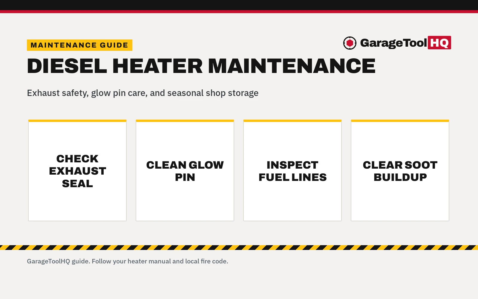 Diesel Heater Maintenance: Complete Step-by-Step Shop Guide