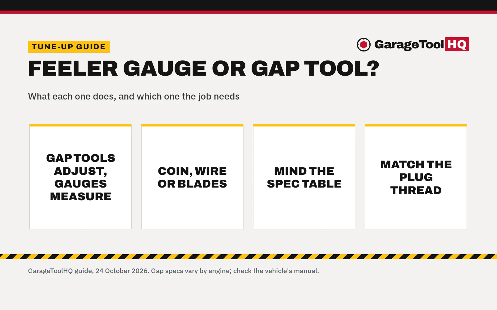 Feeler Gauge Set vs Spark Plug Gap Tool: Which One Should You Buy?