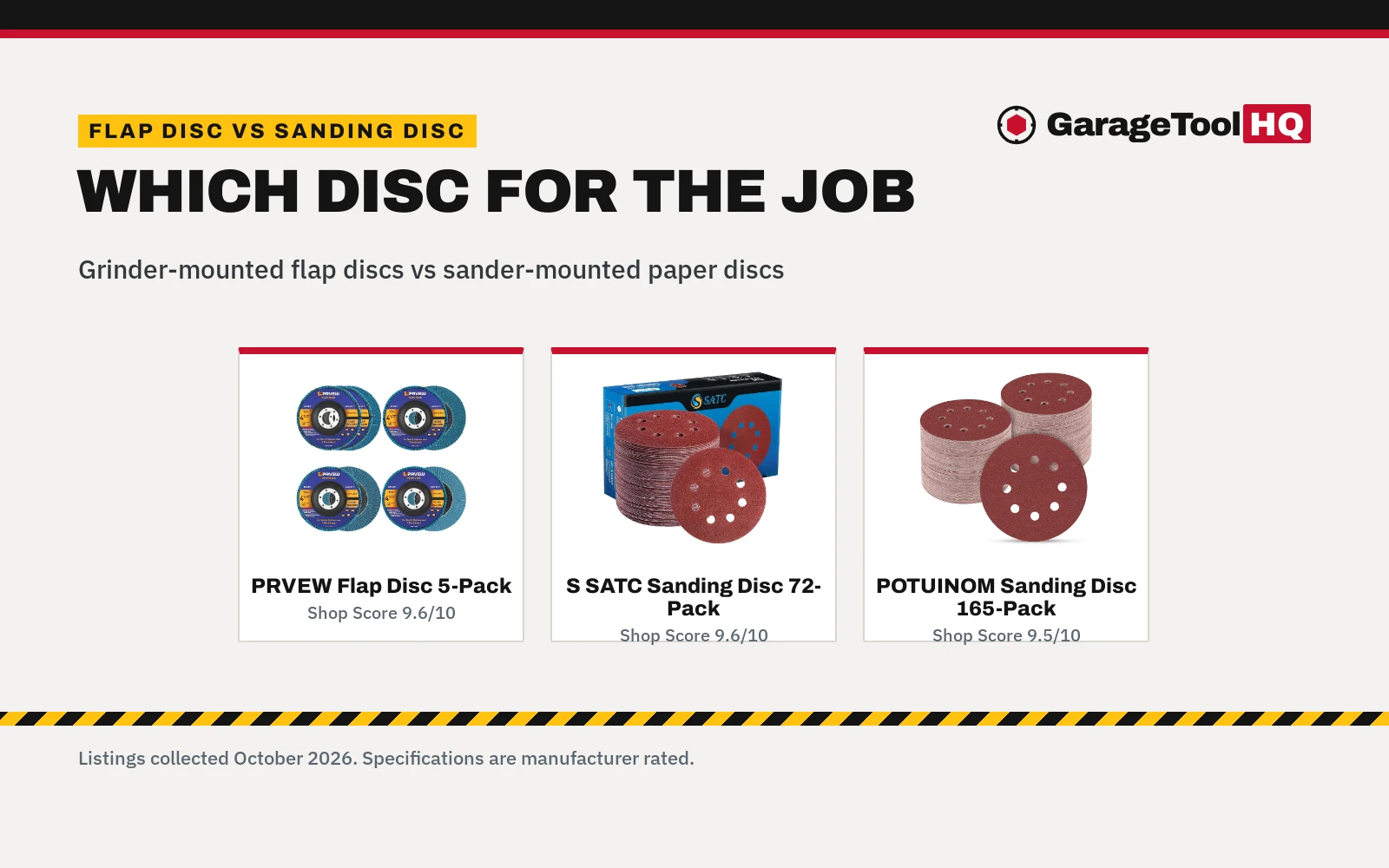 Flap Disc vs Sanding Disc: Which One Should You Buy?