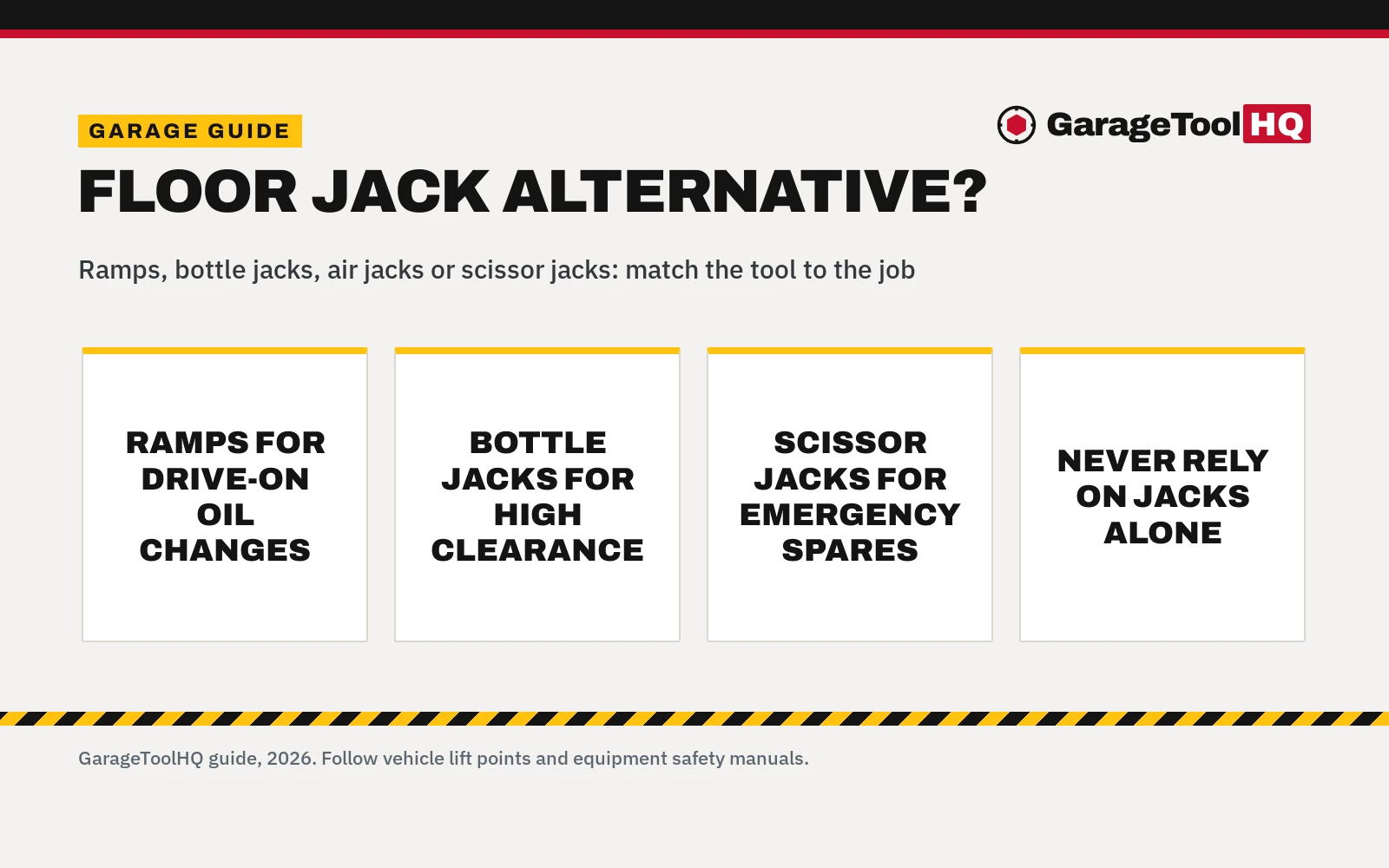 Floor Jack Alternative: Which One Should You Buy?