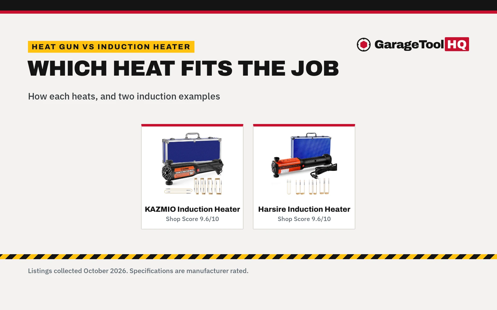 Heat Gun vs Induction Heater: Which One Should You Buy?