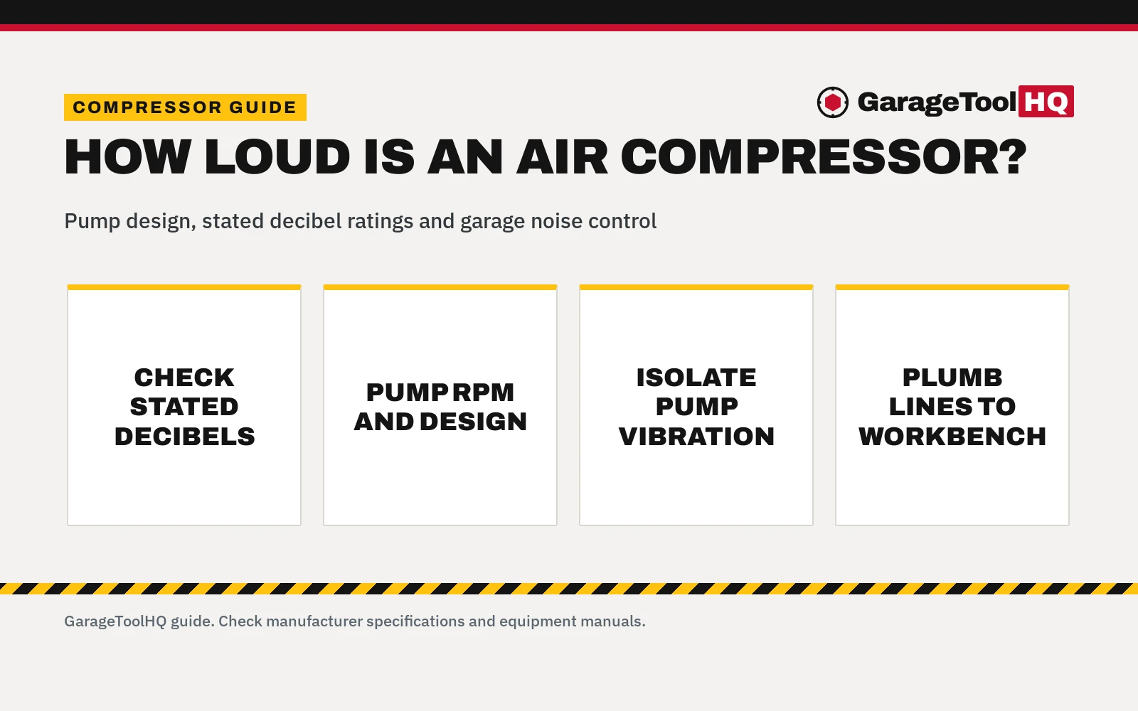 How Loud Is an Air Compressor? What to Know