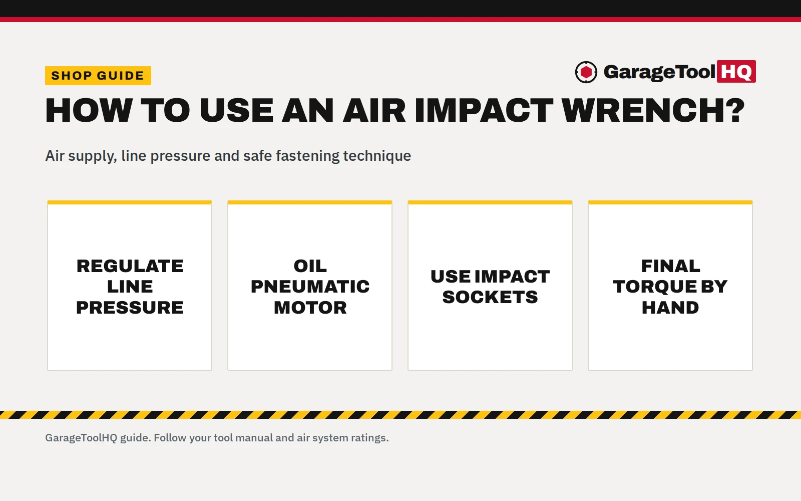 How to Use Air Impact Wrench: Step-by-Step Shop Guide