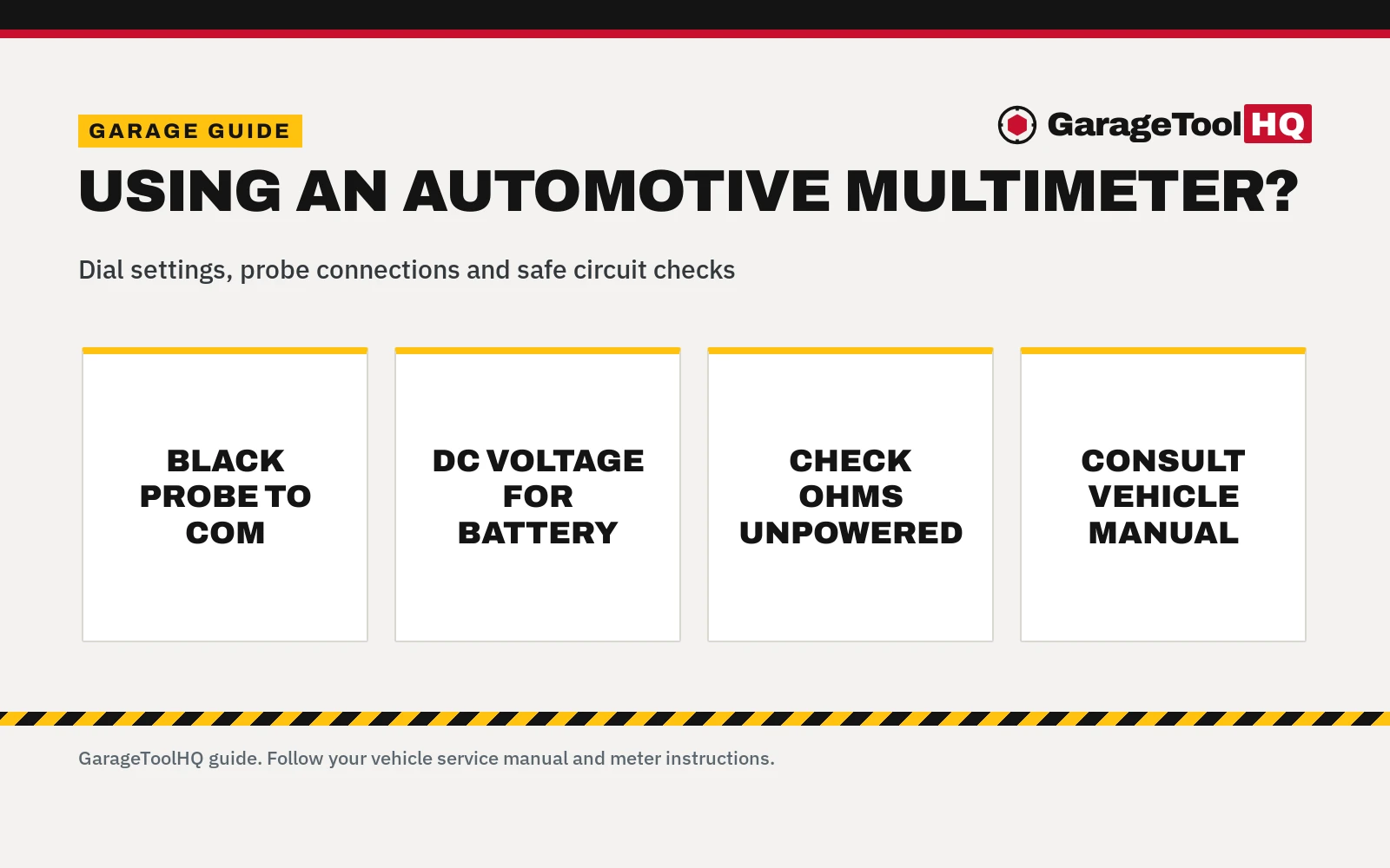 How to Use Automotive Multimeter: Step-by-Step Shop Guide