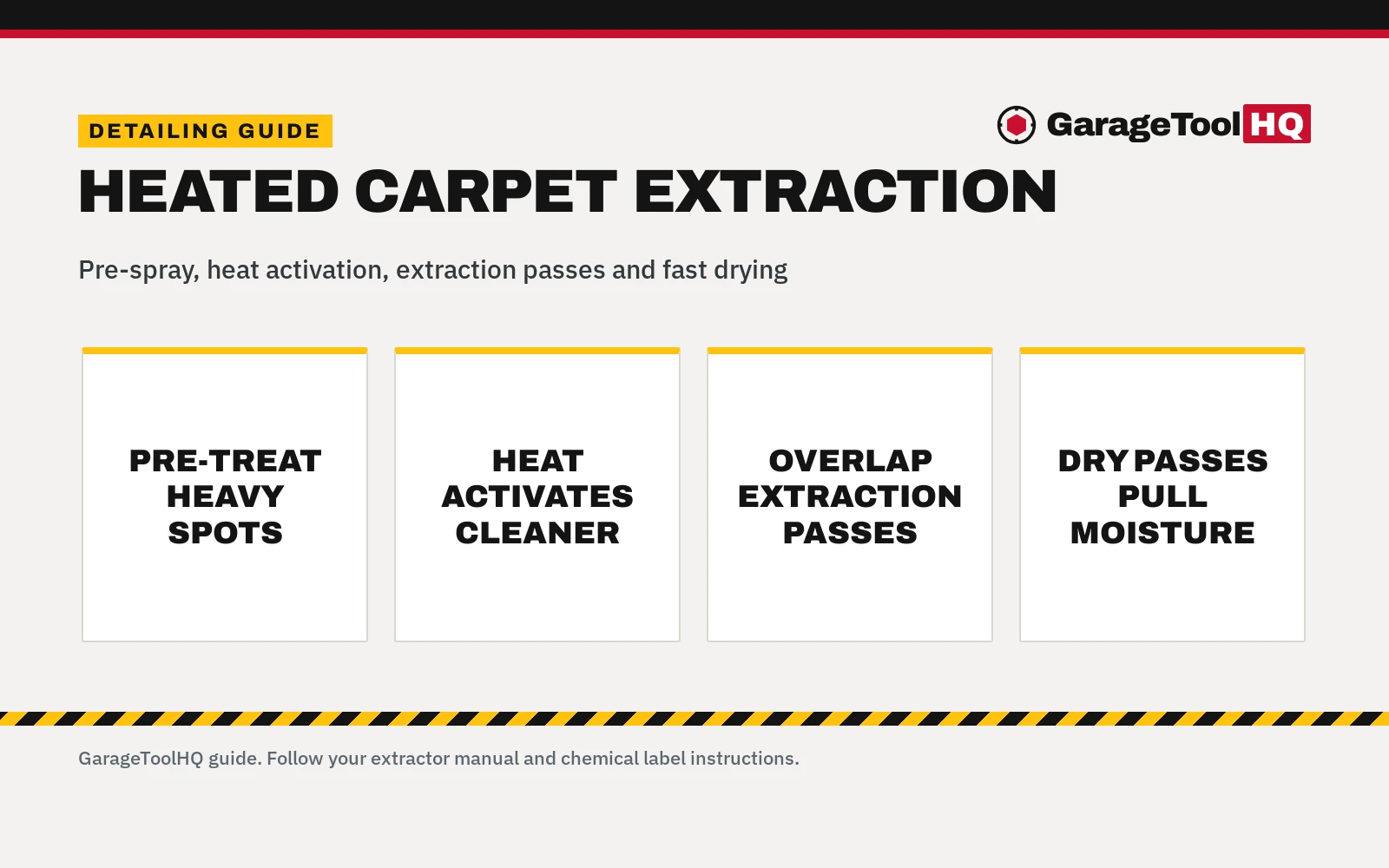 How to Use Carpet Extractor with Heater: Step-by-Step Guide