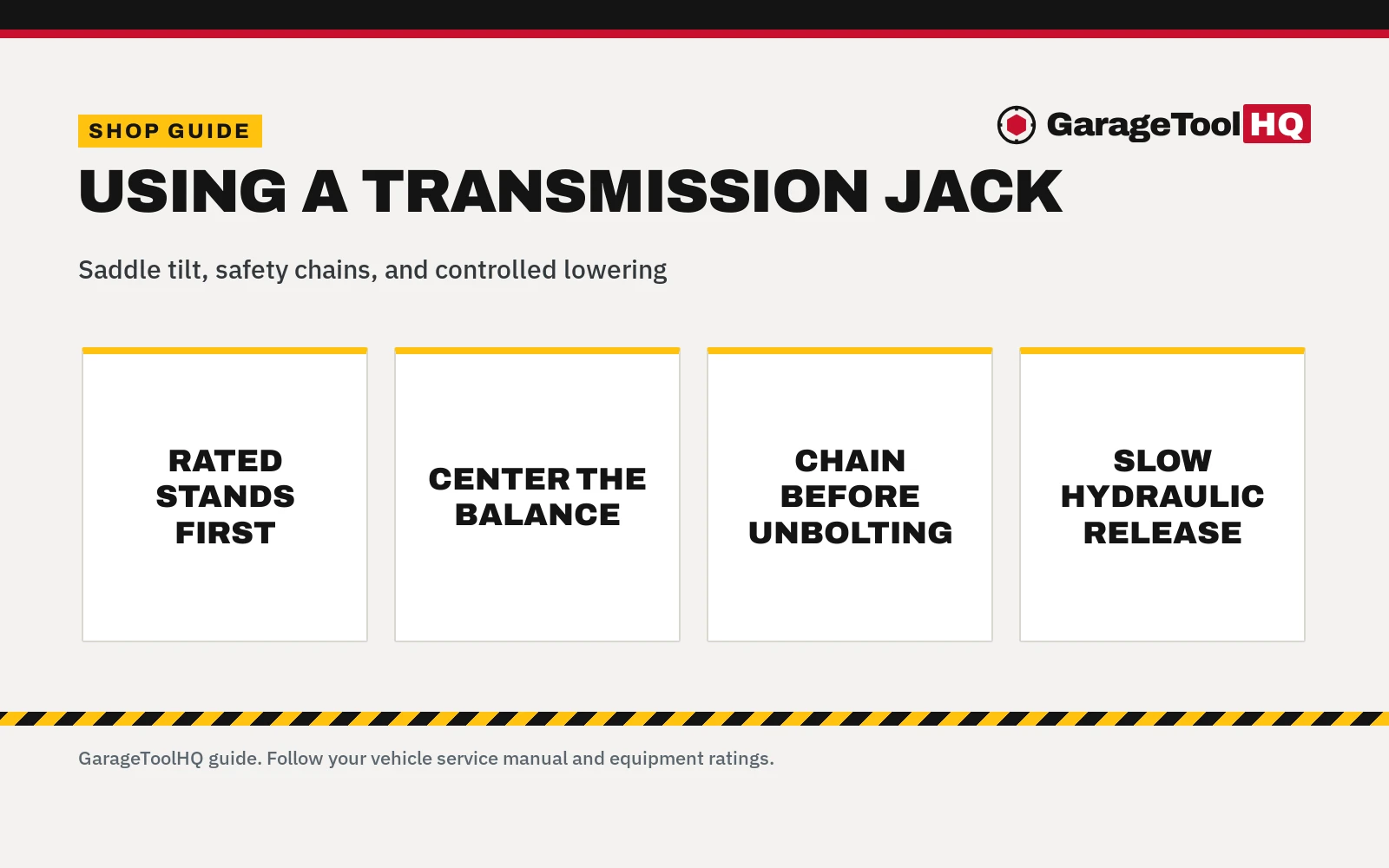 How to Use Transmission Jack: Step-by-Step Shop Guide