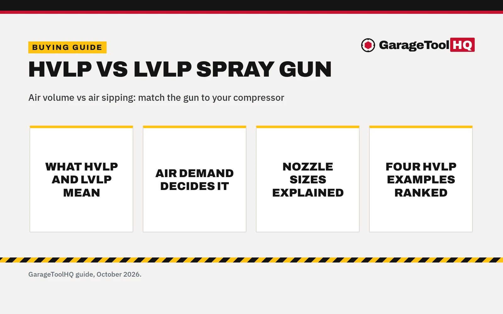 HVLP vs LVLP Spray Gun: Which One Should You Buy?