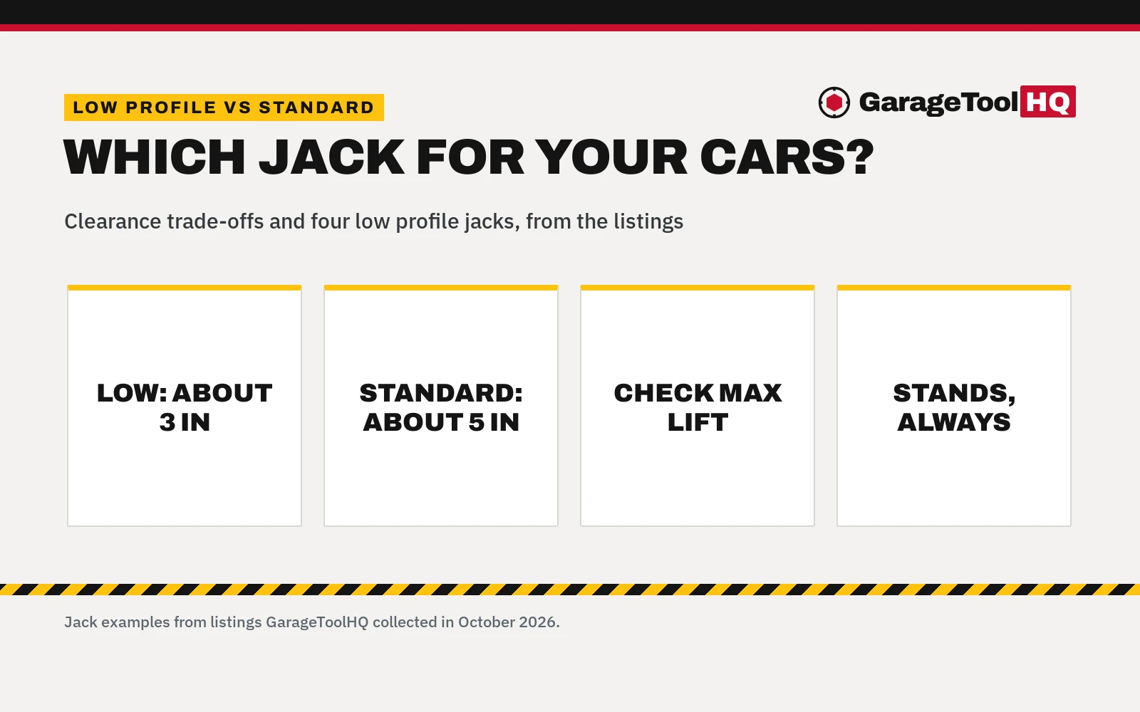 Low Profile vs Standard Floor Jack: Which One Should You Buy?