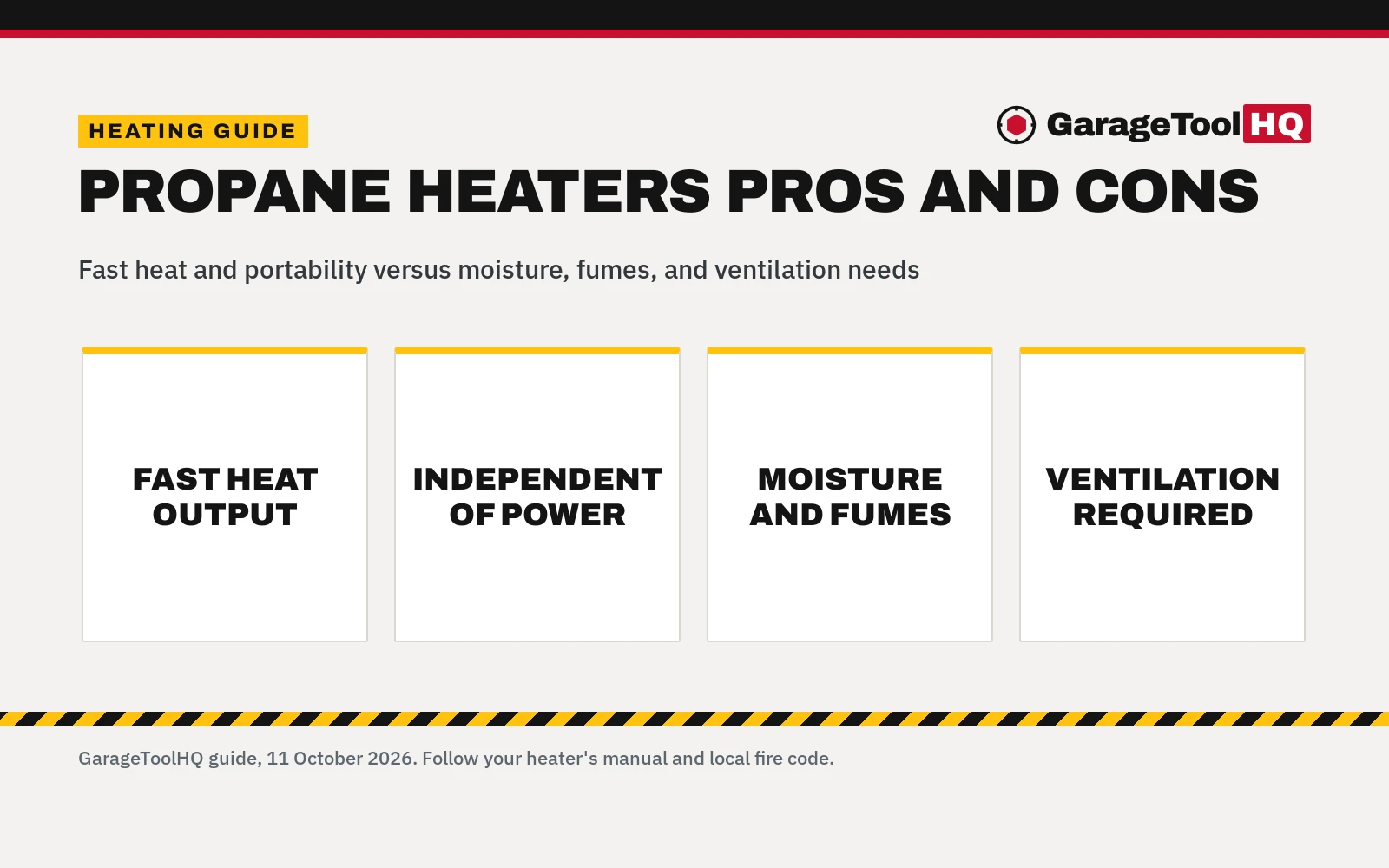 Propane Heaters Pros and Cons: What to Know