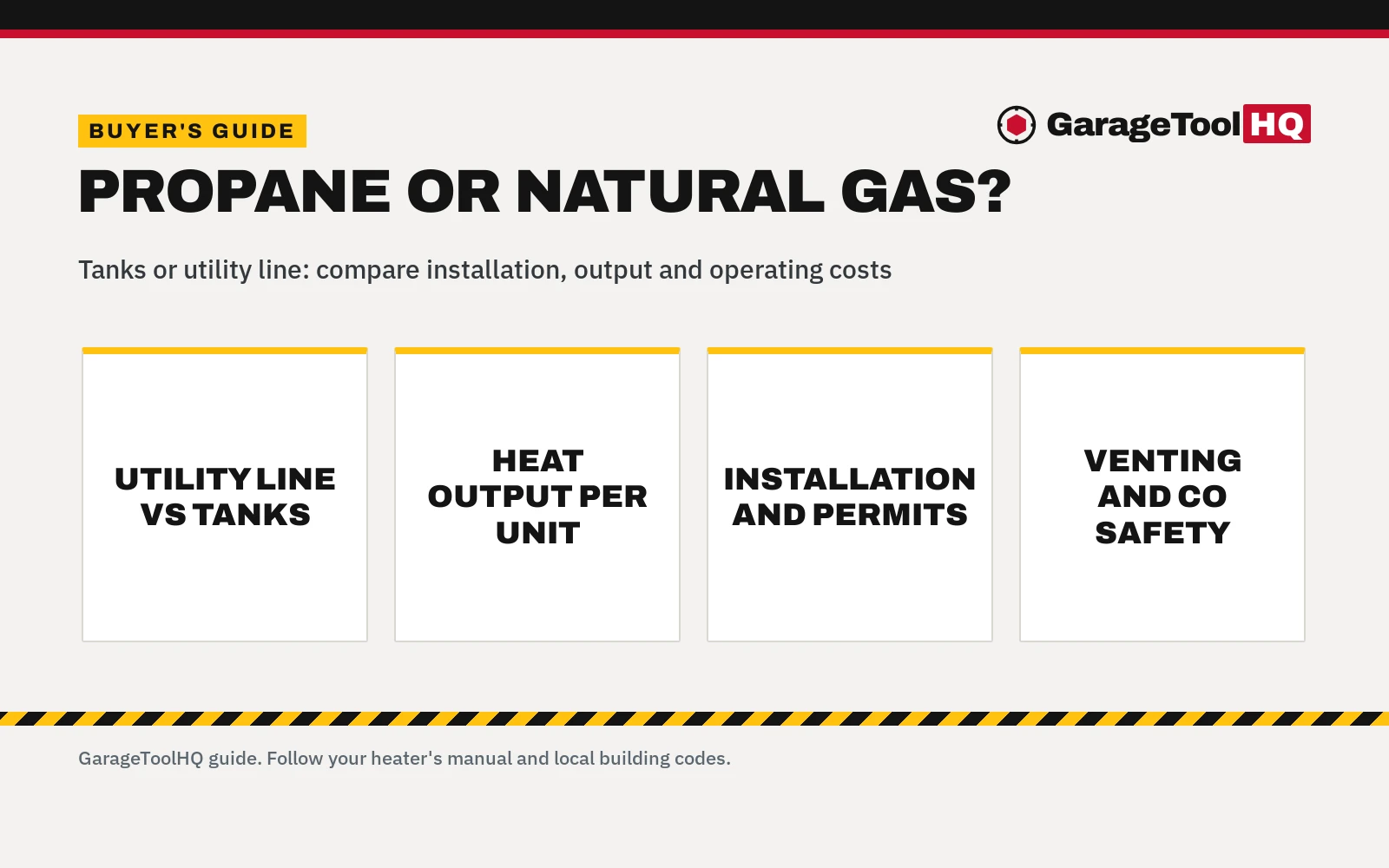 Propane vs Natural Gas Heater: Which One Should You Buy?