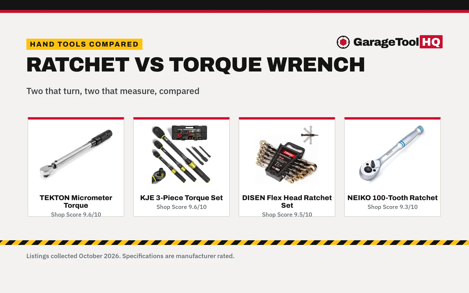 Ratchet vs Torque Wrench: Which Turns, Which Measures
