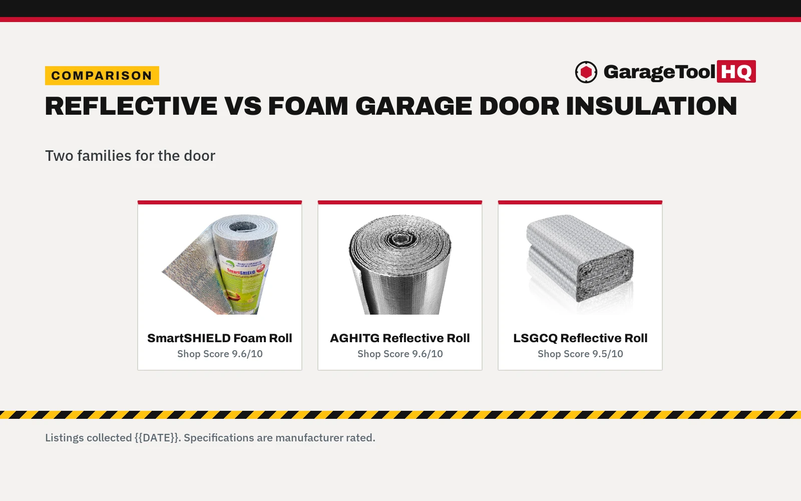 Reflective vs Foam Garage Door Insulation: Which One Should You Buy? (2026)