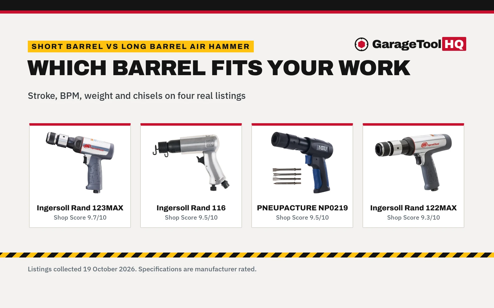 Short Barrel vs Long Barrel Air Hammer: Which One Should You Buy?