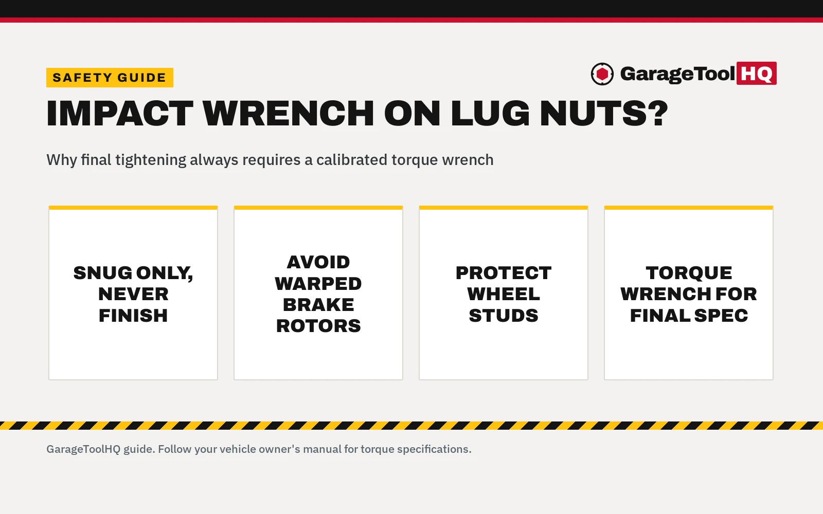 Should You Use an Impact Wrench to Tighten Lug Nuts? What to Know