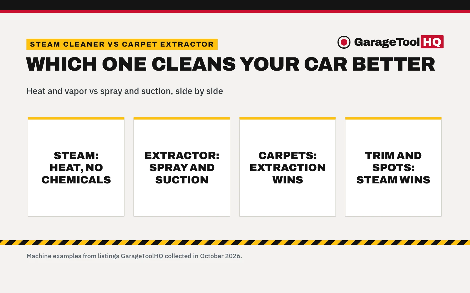 Steam Cleaner vs Carpet Extractor: Which One Should You Buy?