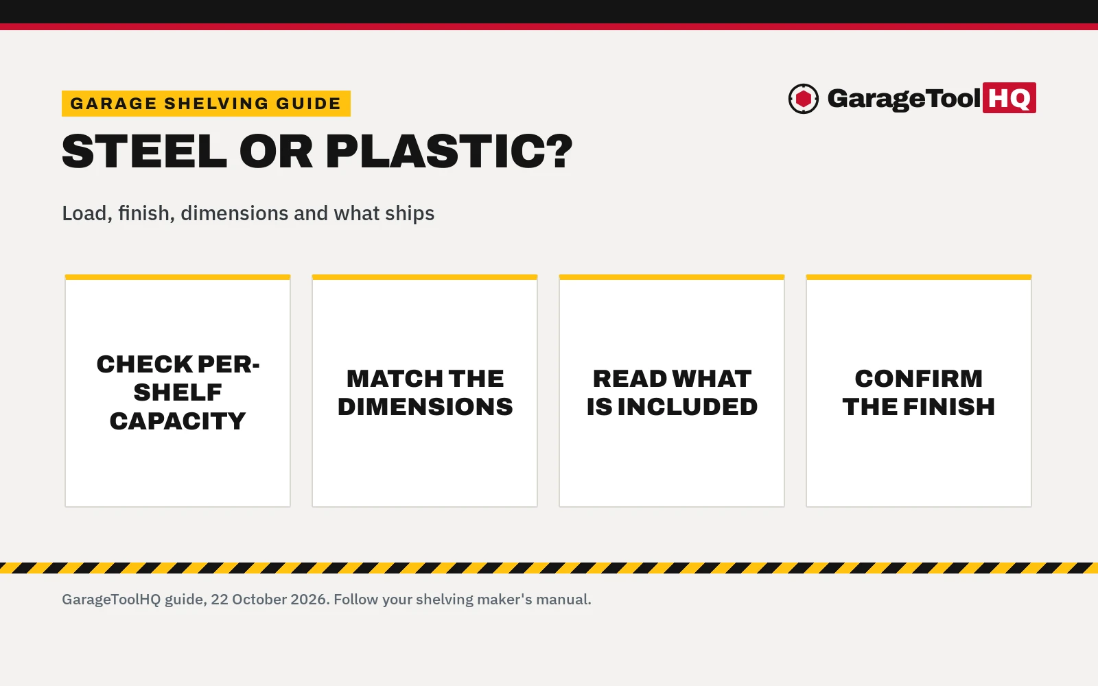 Steel vs Plastic Garage Shelving: Which One Should You Buy?