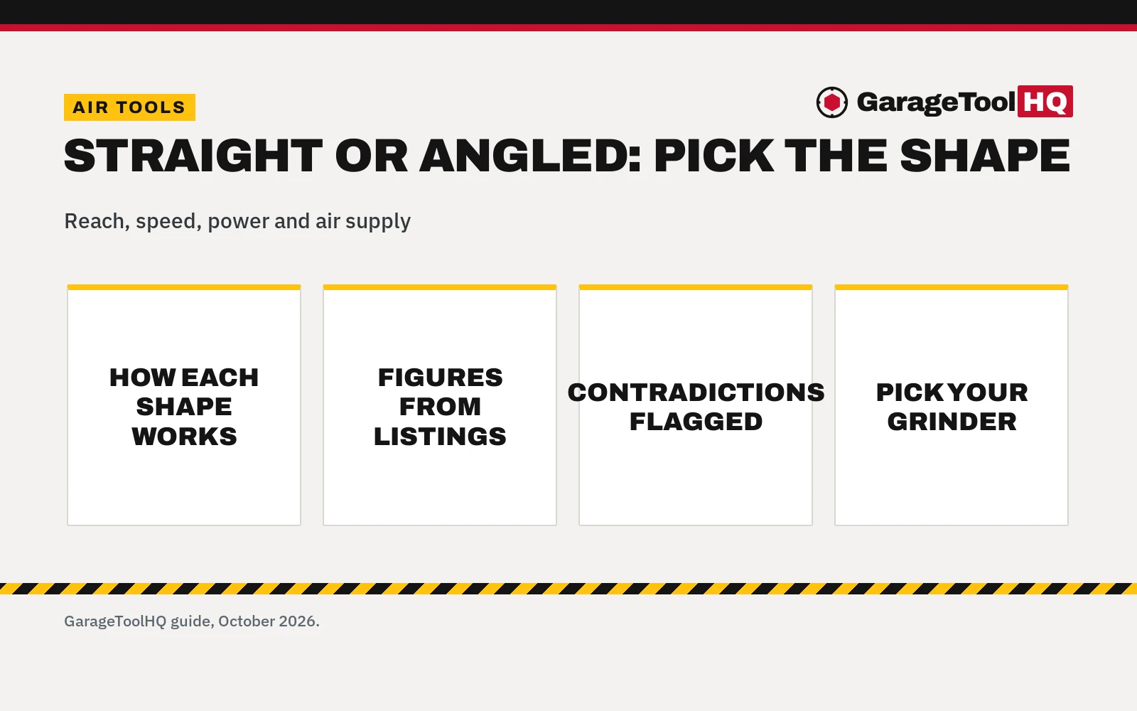 Straight vs Angled Die Grinder: Which One Should You Buy?