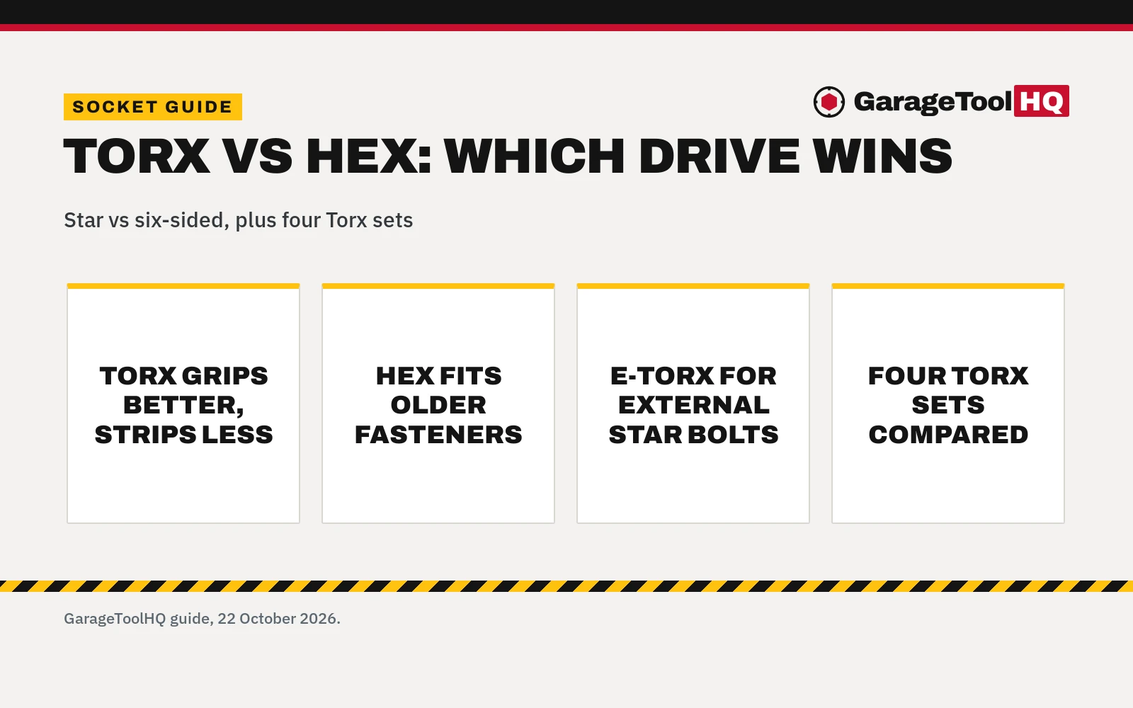 Torx vs Hex Socket Set: Which One Should You Buy?