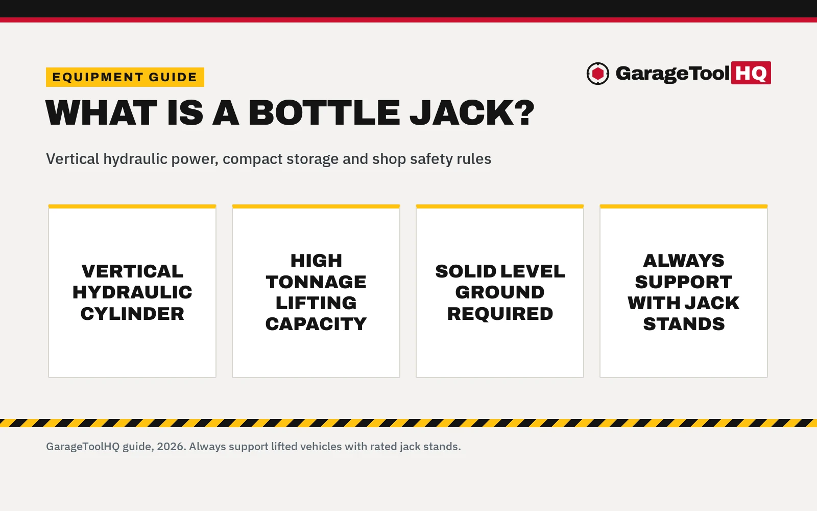 What Is Bottle Jack? How It Works and Safe Setup Guide
