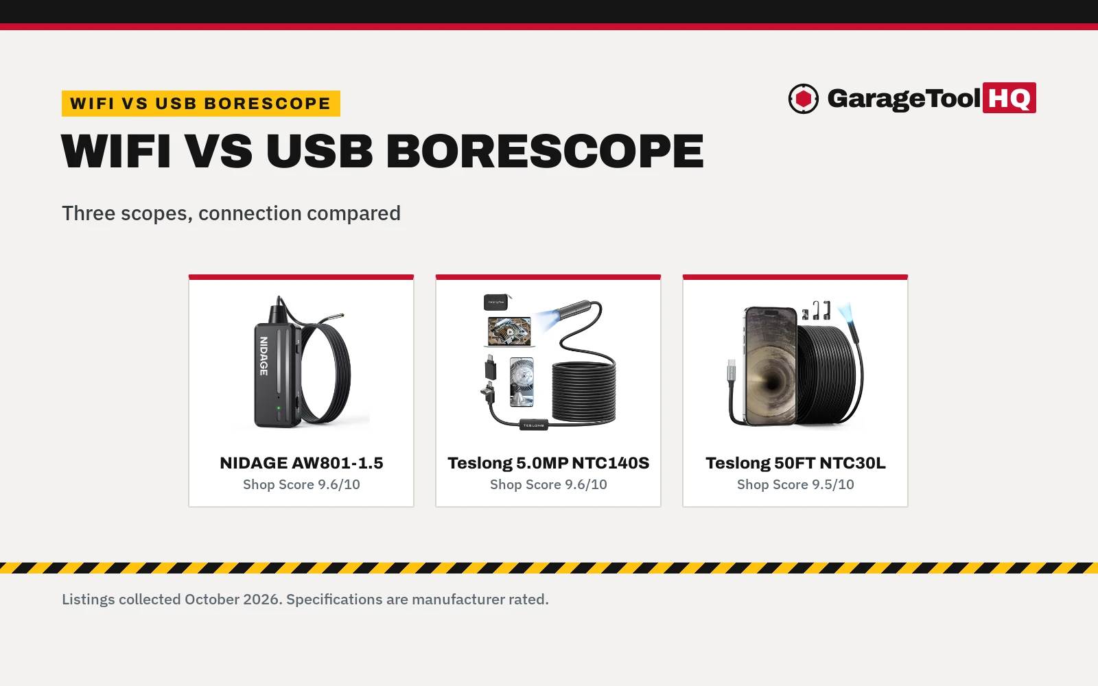 Wifi vs USB Borescope: Which One Should You Buy?
