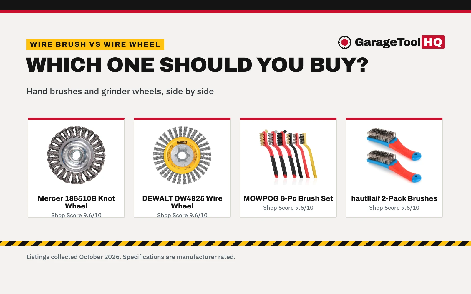Wire Brush vs Wire Wheel: Which One Should You Buy?